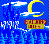Mahjong Quest (Japan) Title Screen